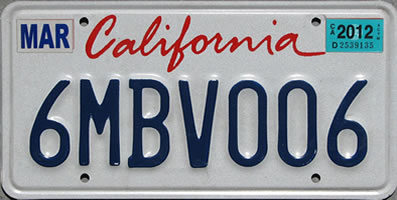 california-plate