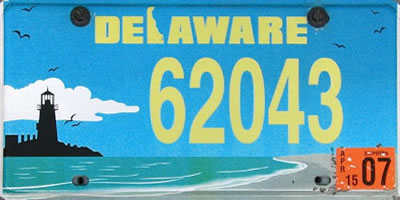 delaware-plate